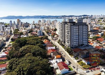 apartment em Rua Afonso Pena, Canto - Florianópolis - SC