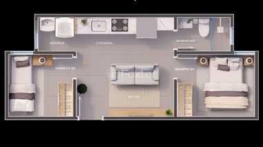 apartment em Rua Tiúba, Vila Nova Manchester - São Paulo - SP