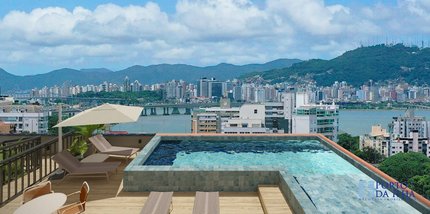 apartment em Rua Fritz Muller, Coqueiros - Florianópolis - SC