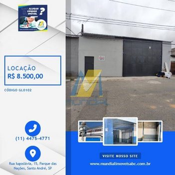 industrial em Rua Marte, Serraria - Diadema - SP