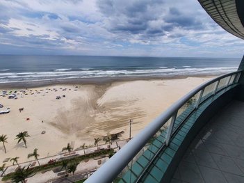 apartment em Avenida Presidente Kennedy, Guilhermina - Praia Grande - SP