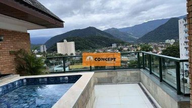 apartment em Avenida Paulo Ferraz da Silva Porto, Prainha - Caraguatatuba - SP