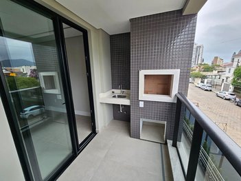 apartment em João de Deus Machado, Trindade - Florianópolis - SC