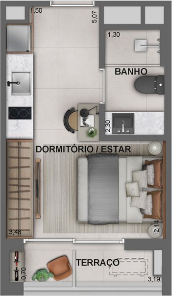 apartment em Rua Joaquim Távora, Vila Mariana - São Paulo - SP