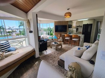 apartment em Condomínio Porto da Lagoa, Lagoa da Conceição - Florianópolis - SC