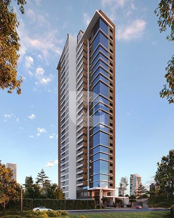 apartment em Rua Professor Pedro Viriato Parigot de Souza, Mossunguê - Curitiba - PR