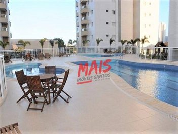 apartment em Rua Dona Maria Máximo, Ponta da Praia - Santos - SP