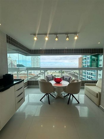apartment em Rua Tiradentes, Canto do Forte - Praia Grande - SP