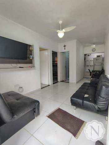 house em Rua Benedito de Oliveira Luz, Umuarama - Itanhaém - SP