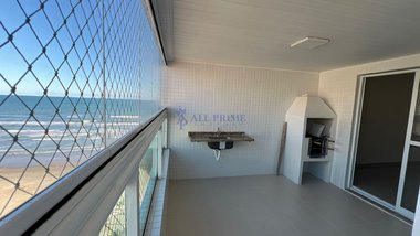 apartment em Avenida Presidente Kennedy, Guilhermina - Praia Grande - SP