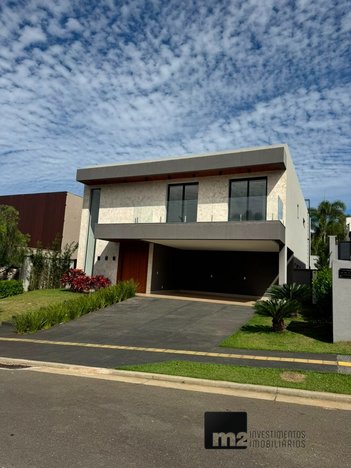 house em Avenida Vale Verde, Alphaville Flamboyant Residencial Araguaia - Goiânia - GO