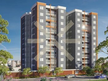 apartment em Rua Aristides de Santi, Azulville I - São Carlos - SP
