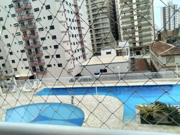 apartment em Rua Doutor Freud, Ocian - Praia Grande - SP