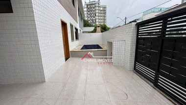 house em Praça Olímpio Lima, Vila Belmiro - Santos - SP