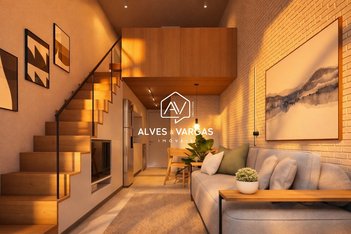 apartment em Rua Valdivia, Hugo Lange - Curitiba - PR