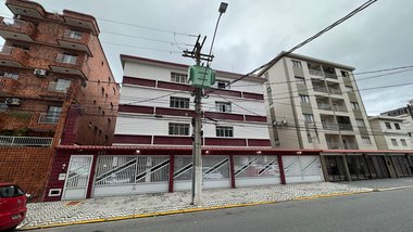 apartment em Rua Rui Barbosa, Canto do Forte - Praia Grande - SP