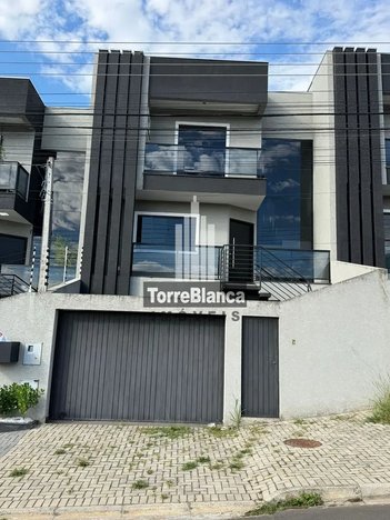 house em Rua Augusto Faria Rocha, Jardim Carvalho - Ponta Grossa - PR