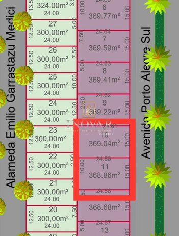 commercial_land_lot em Avenida Porto Alegre - Sul, Parque dos Poderes - Sorriso - MT