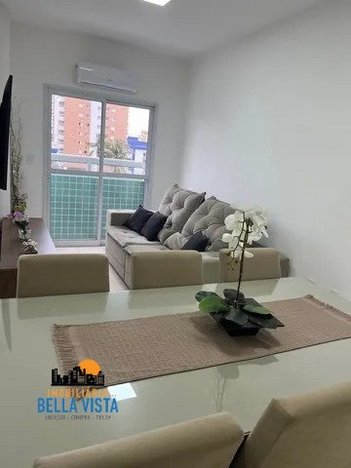 apartment em Avenida Carlos Martiniano de Andrade Bittencourt, Aviação - Praia Grande - SP