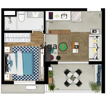 apartment em Rua Correia de Lemos, Chácara Inglesa - São Paulo - SP