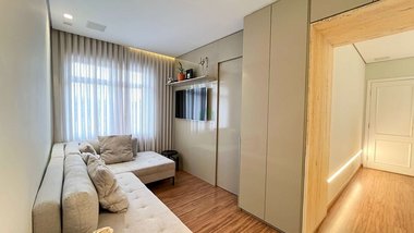 apartment em Rua Newton, Santa Lúcia - Belo Horizonte - MG