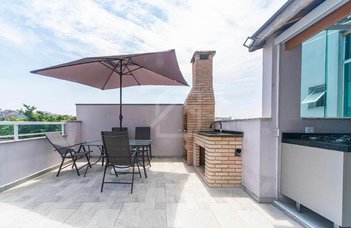 apartment em Rua da Liberdade, Jardim Teles de Menezes - Santo André - SP
