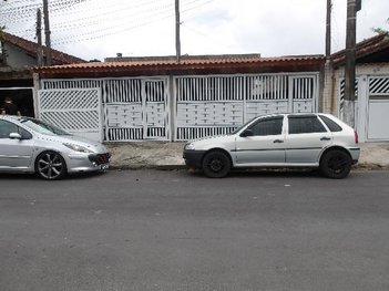 house em Rua Arnaldo Perticarati, Nova Mirim - Praia Grande - SP