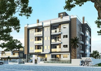 apartment em Rua Mario Giocondo Crocetta, Ingleses do Rio Vermelho - Florianópolis - SC