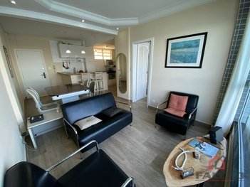 apartment em Alameda Ari Barroso, Ilha Porchat - São Vicente - SP