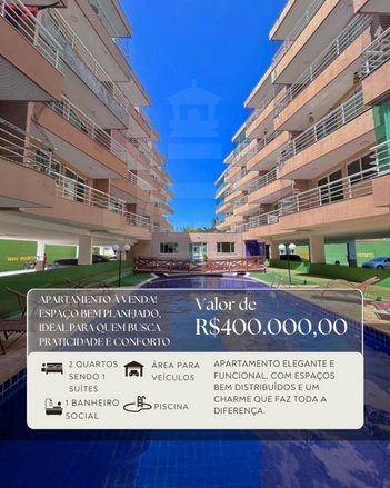 apartment em Avenida dos Coqueiros, Cumbuco - Caucaia - CE