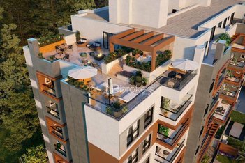 apartment em Rua Clara Vendramin, Mossunguê - Curitiba - PR