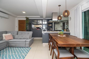 apartment em Rua Major França Gomes, Santa Quitéria - Curitiba - PR