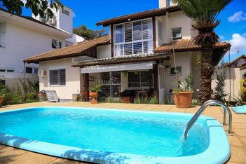 house em Rua das Manjubas, Jurerê Internacional - Florianópolis - SC