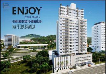 apartment em Avenida dos Lagos, Pedra Branca - Palhoça - SC