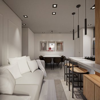 apartment em Rua dos Beija-Flores, Pedra Branca - Palhoça - SC