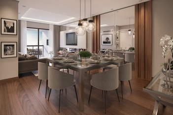 apartment em Rua Constantino Marochi, Juvevê - Curitiba - PR