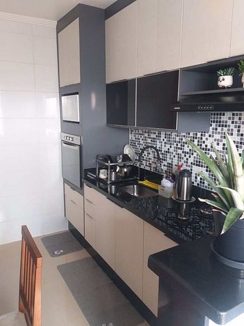 apartment em Rua Ophélia Caccetari Reis, Aviação - Praia Grande - SP