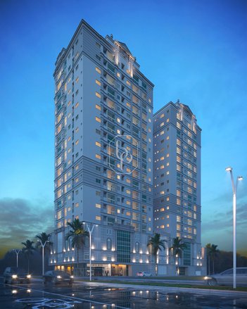 apartment em Rua 454, Jardim Praia Mar - Itapema - SC