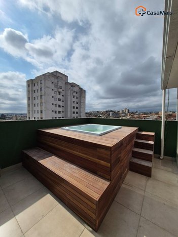 apartment em Rua Tapirai, Parque Turistas - Contagem - MG