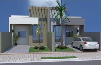 house em Rua Professor Pedro Marczak, Jardim Barra Forrest - Londrina - PR