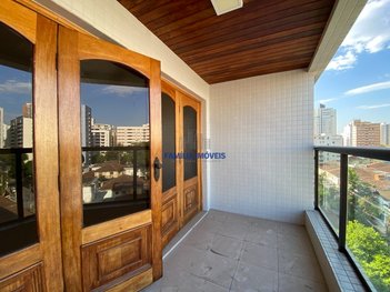 apartment em Rua Enguaguaçu, Ponta da Praia - Santos - SP
