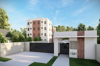 apartment em Rua Campo Largo, Guaraituba - Colombo - PR