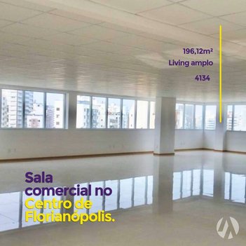 office em Demétrio Ribeiro, Centro - Florianópolis - SC