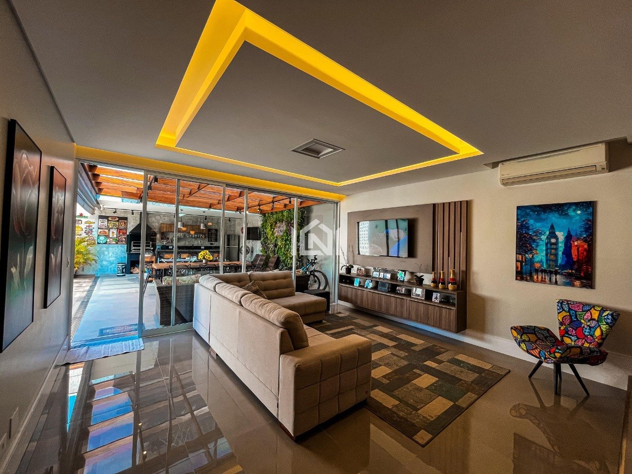 casa a venda no condominio sao paulo || - sala de estar