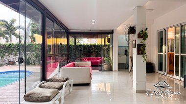 house em Cações, Jurerê Internacional - Florianópolis - SC