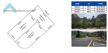 land_lot em Rua Vereador Moacyr Zanoni, Parque Arco Iris - Atibaia - SP