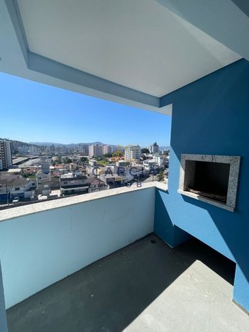 apartment em Rua Coronel Américo, Barreiros - São José - SC