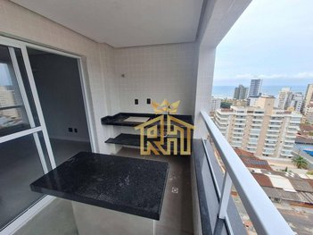 apartment em Rua José Carlos Pacce, Caiçara - Praia Grande - SP