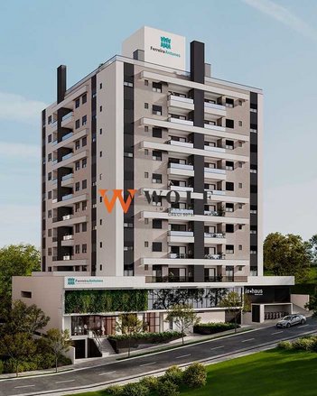apartment em Rua Afonso Pena, Canto - Florianópolis - SC
