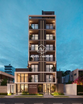 apartment em Rua Atílio Bório, Alto da Rua XV - Curitiba - PR